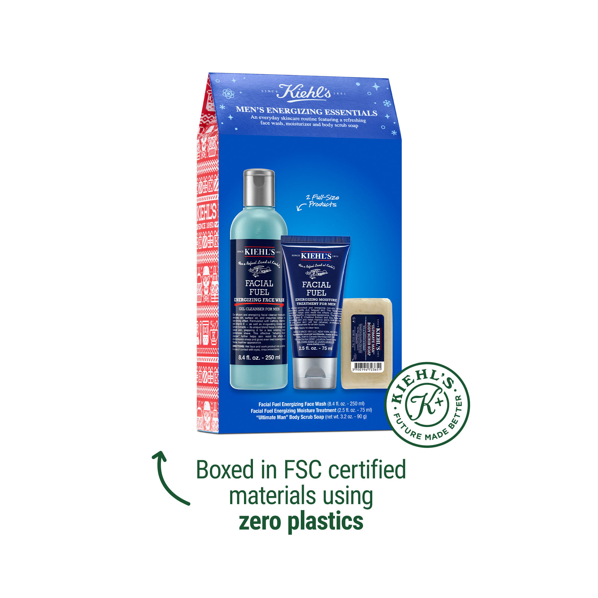 Kiehl's men's cheap gift set