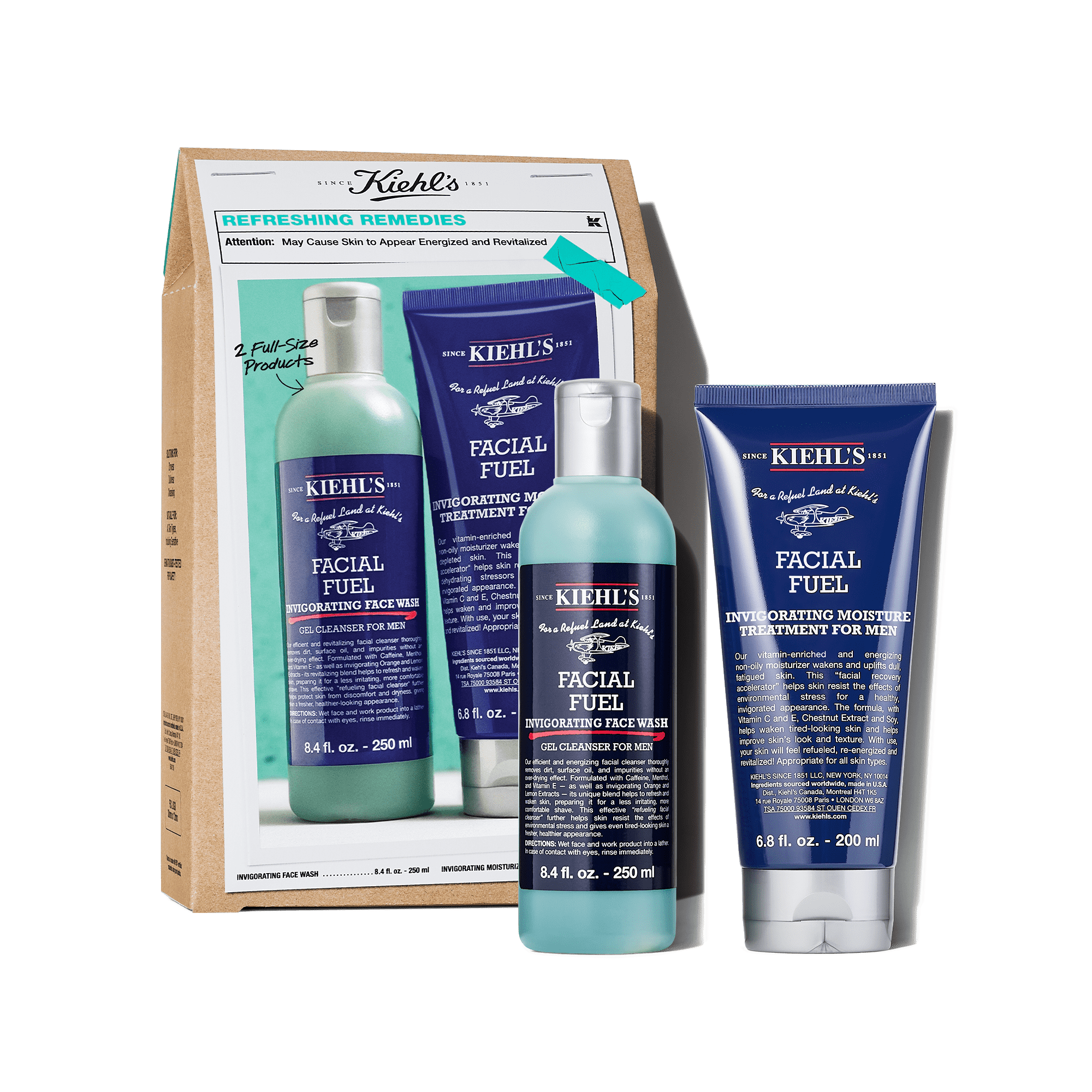 Men #39 s Skin Essentials Duo Gift Sets Kiehl #39 s New Zealand