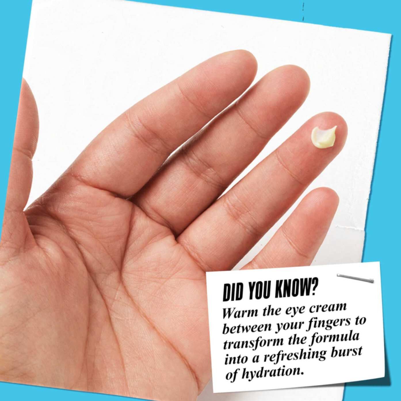 Avocado Creamy Eye Treatment on finger​