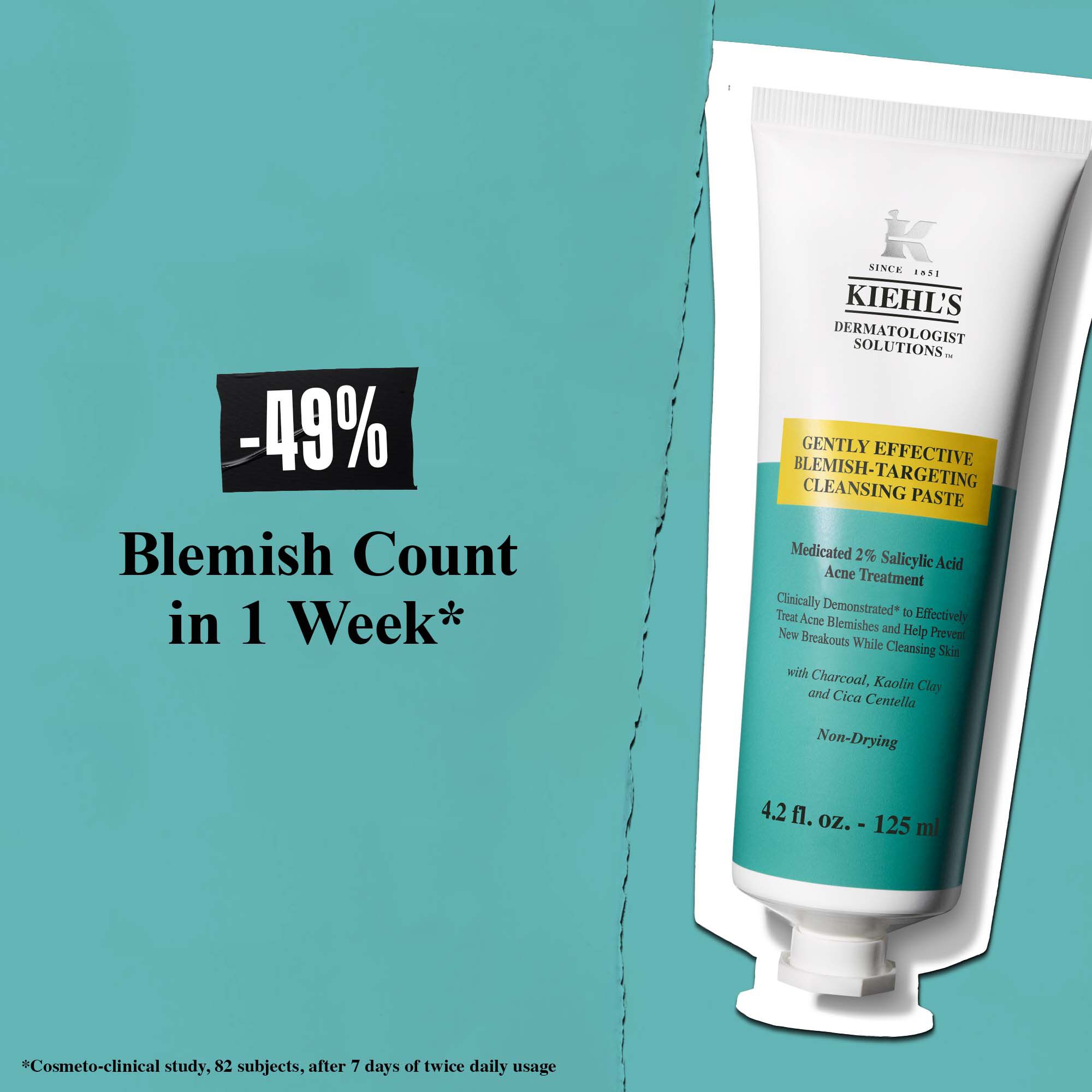 -49% Blemish Count in 1 Week ​
