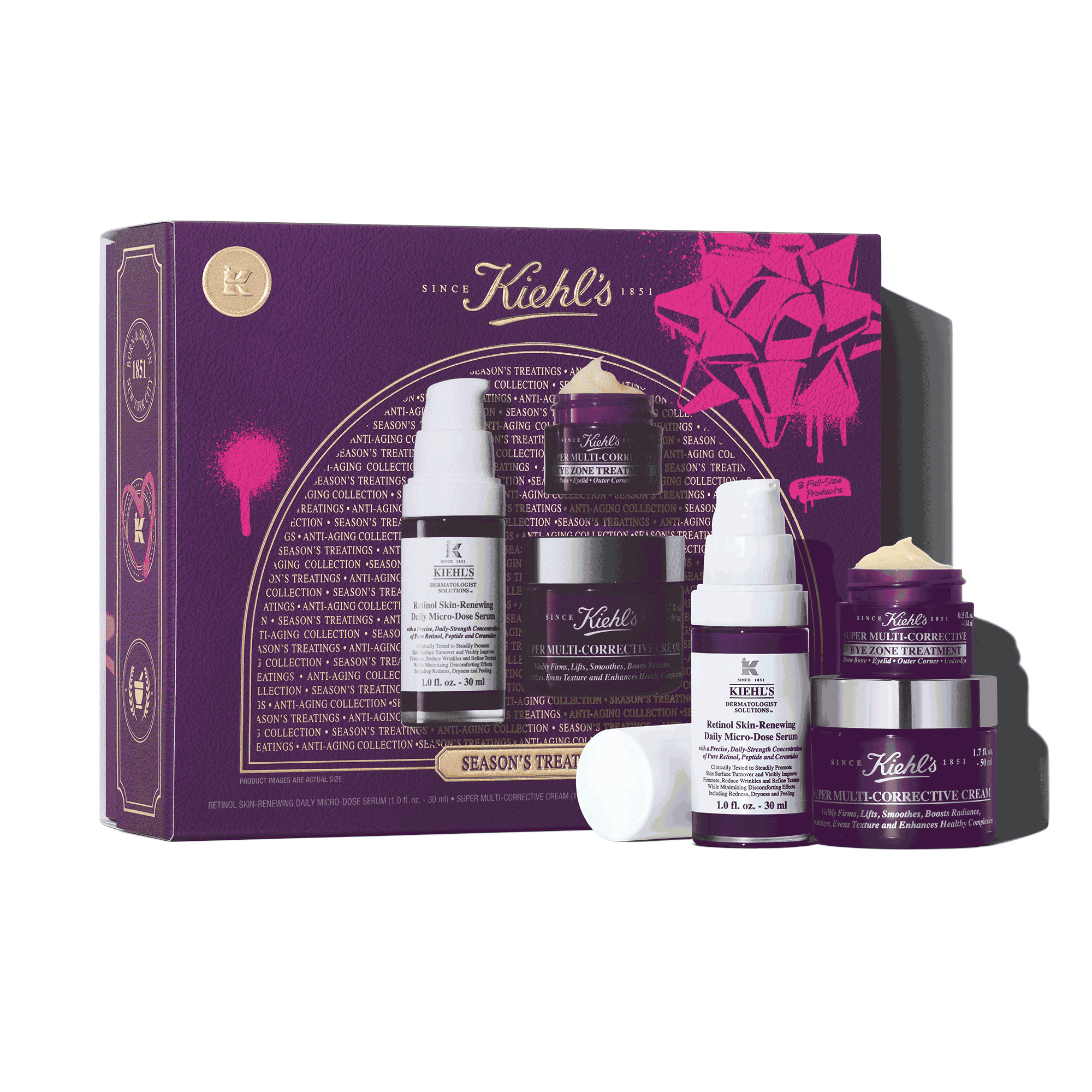 Season's Treatings – Anti-Aging Holiday Gift Set – Kiehl's New Zealand
