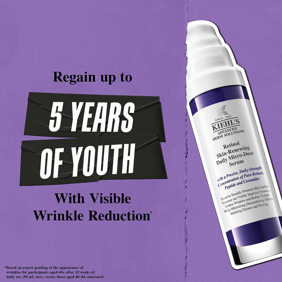 Retinol Skin-Renewing Daily Micro-Dose Retinol Serum | Kiehl's NZ