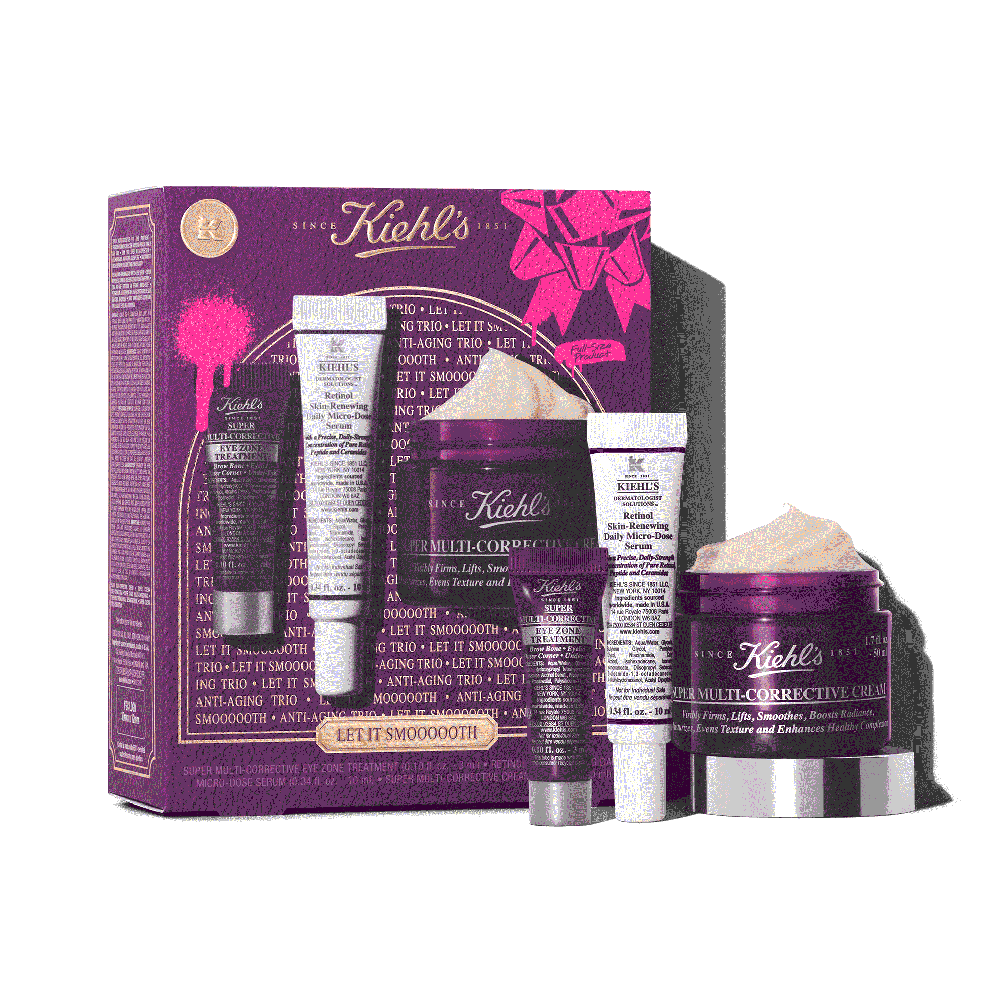 Let it Smoooooth – Anti-Aging Holiday Gift Set – Kiehl's New Zealand