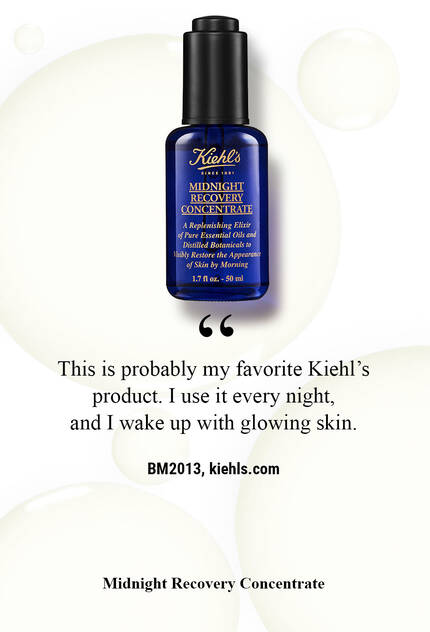 This is probably my favorite Kiehl's product. I use it every night, and I wake up with glowing skin