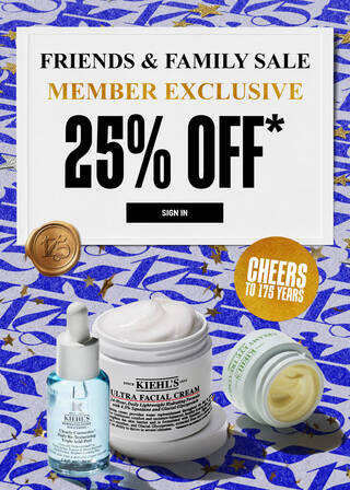 Kiehl's Friends & Family Sale