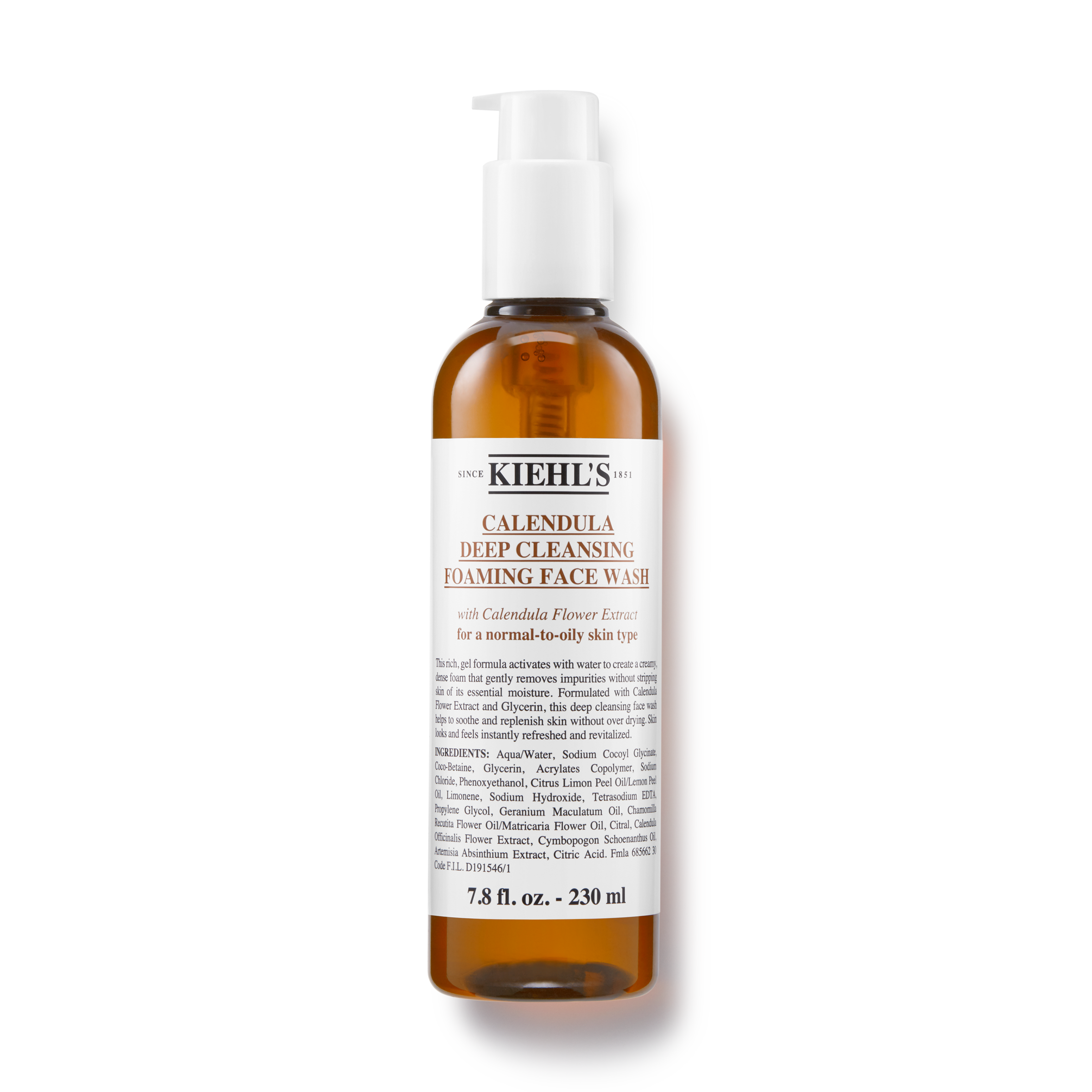 Calendula Deep Cleansing Face Wash Kiehl's New Zealand
